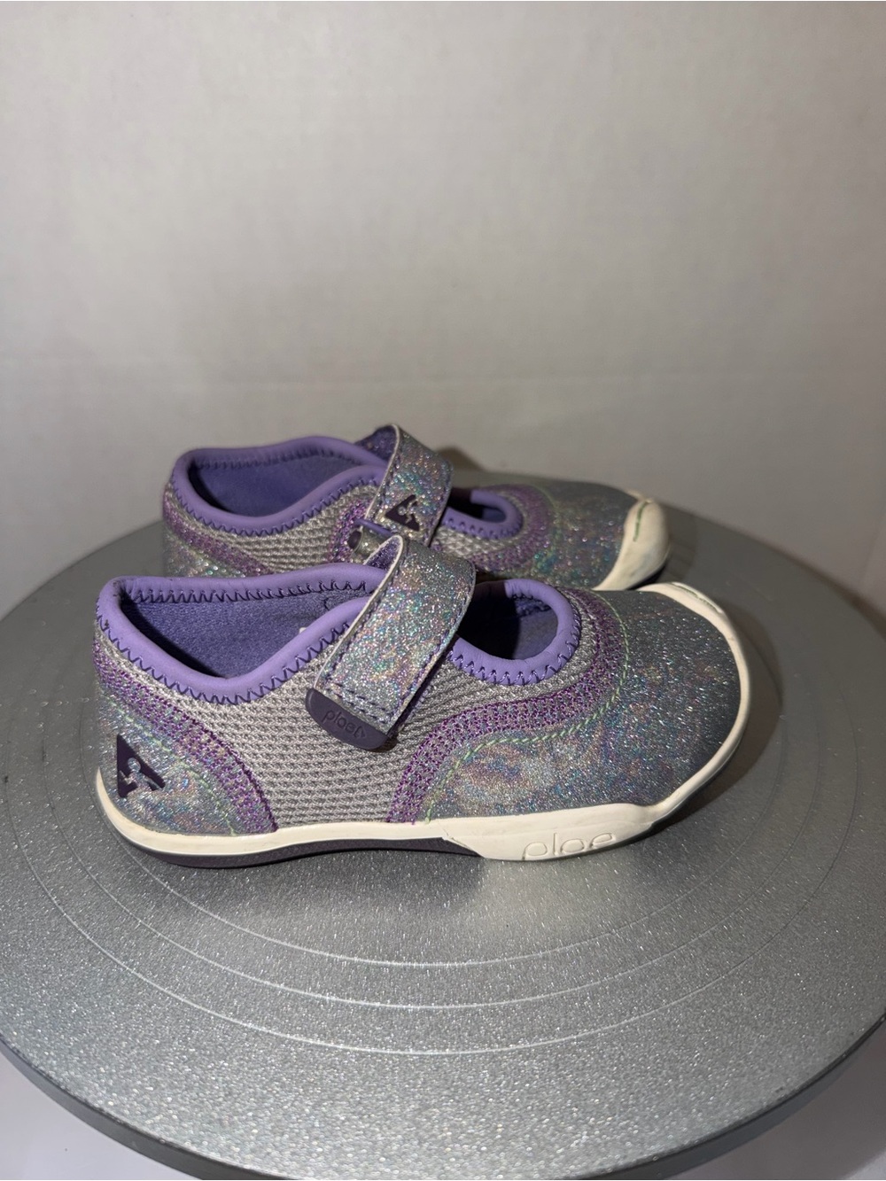 PLAE sparkle Mary Jane shoes girls size 8